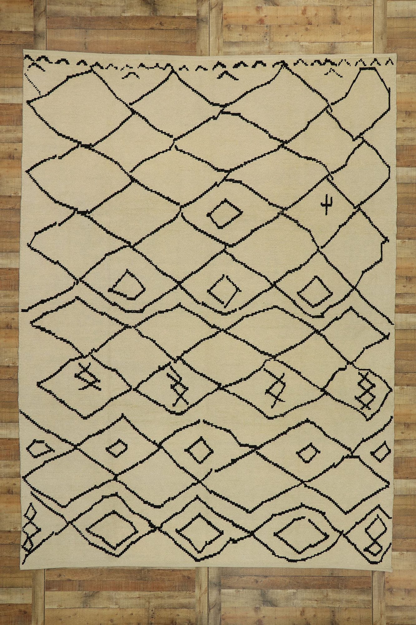 9 x 13 Turkish Moroccan Rug 53192