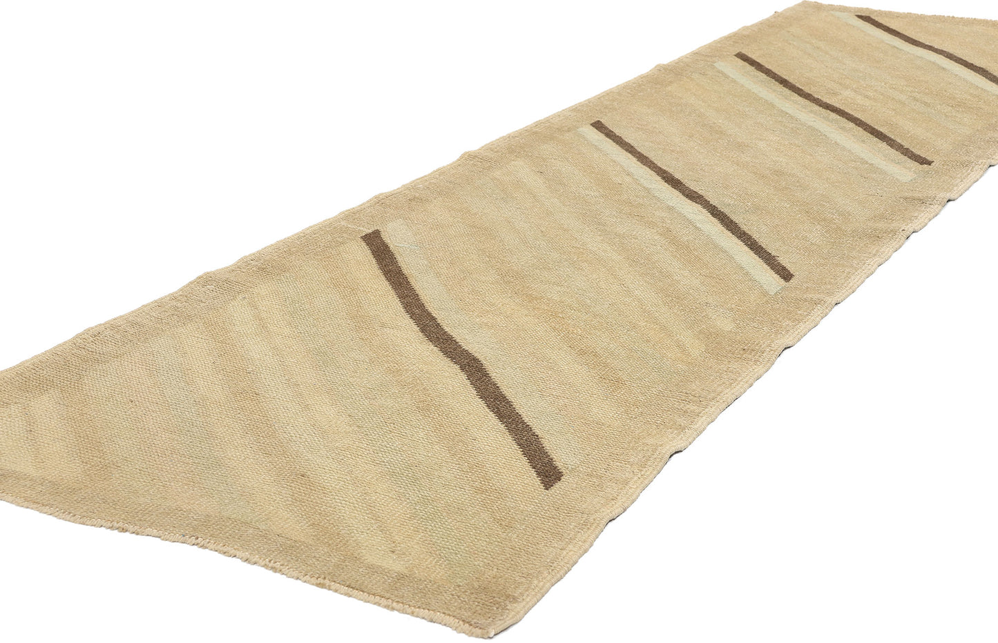 3 x 9 Vintage Turkish Oushak Rug 51044
