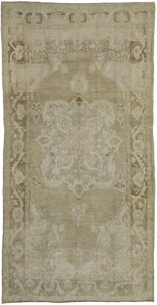 7 x 13 Vintage Turkish Oushak Rug 52484