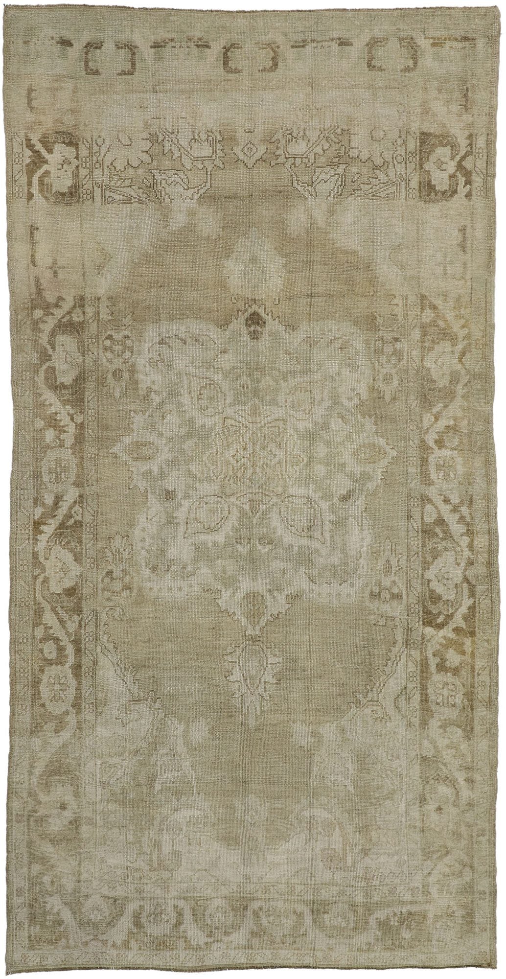 7 x 13 Vintage Turkish Oushak Rug 52484