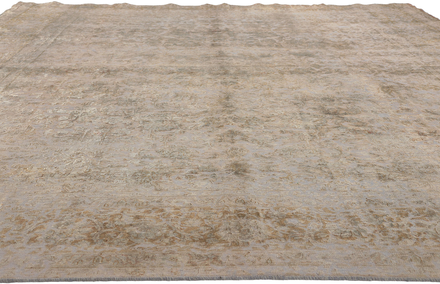 10 x 13 Vintage Turkish Overdyed Rug 60609
