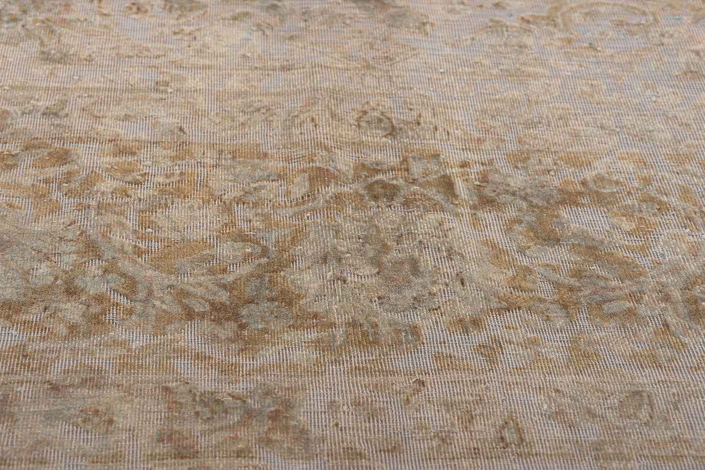 10 x 13 Vintage Turkish Overdyed Rug 60609