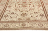4 x 7 Antique Neutral Persian Kashan Rug 53764
