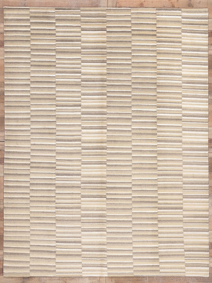 8 x 10 Neutral Striped Rug 30231