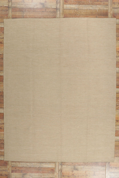 9 x 12 Organic Modern Japandi Kilim Rug 30684