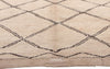 6 x 6 Vintage Neutral Moroccan Azilal Rug 20285