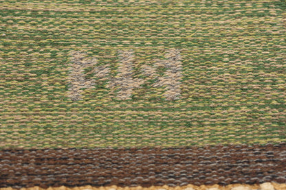 4 x 7 Nils Nilsson Vintage Finnish Rollakan Rug 78825