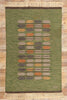 4 x 7 Nils Nilsson Vintage Finnish Rollakan Rug 78825