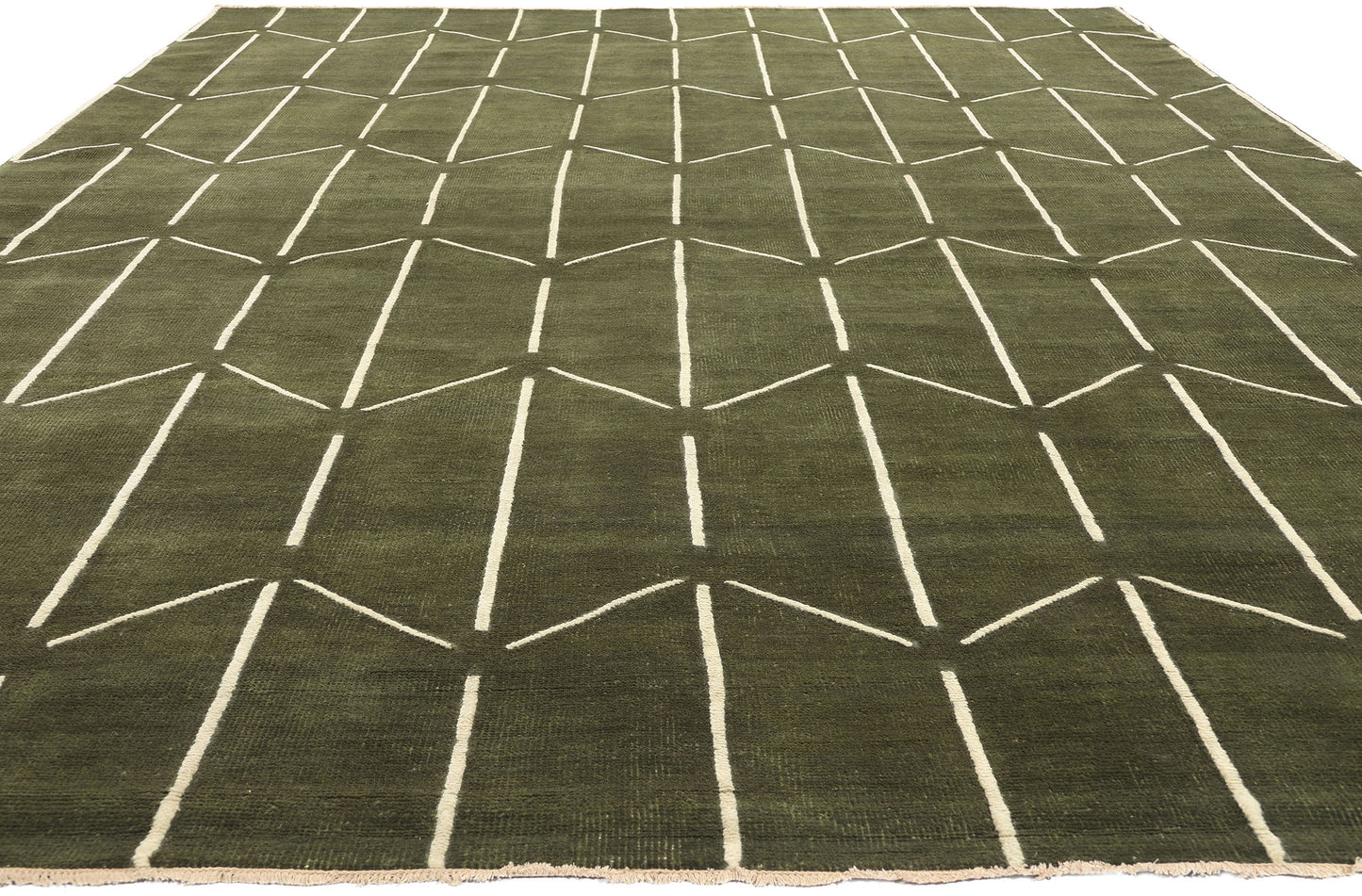 10 x 14 Modern Geometric High-Low Rug 31184