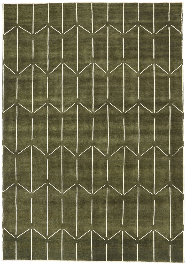 10 x 14 Modern Geometric High-Low Rug 31184