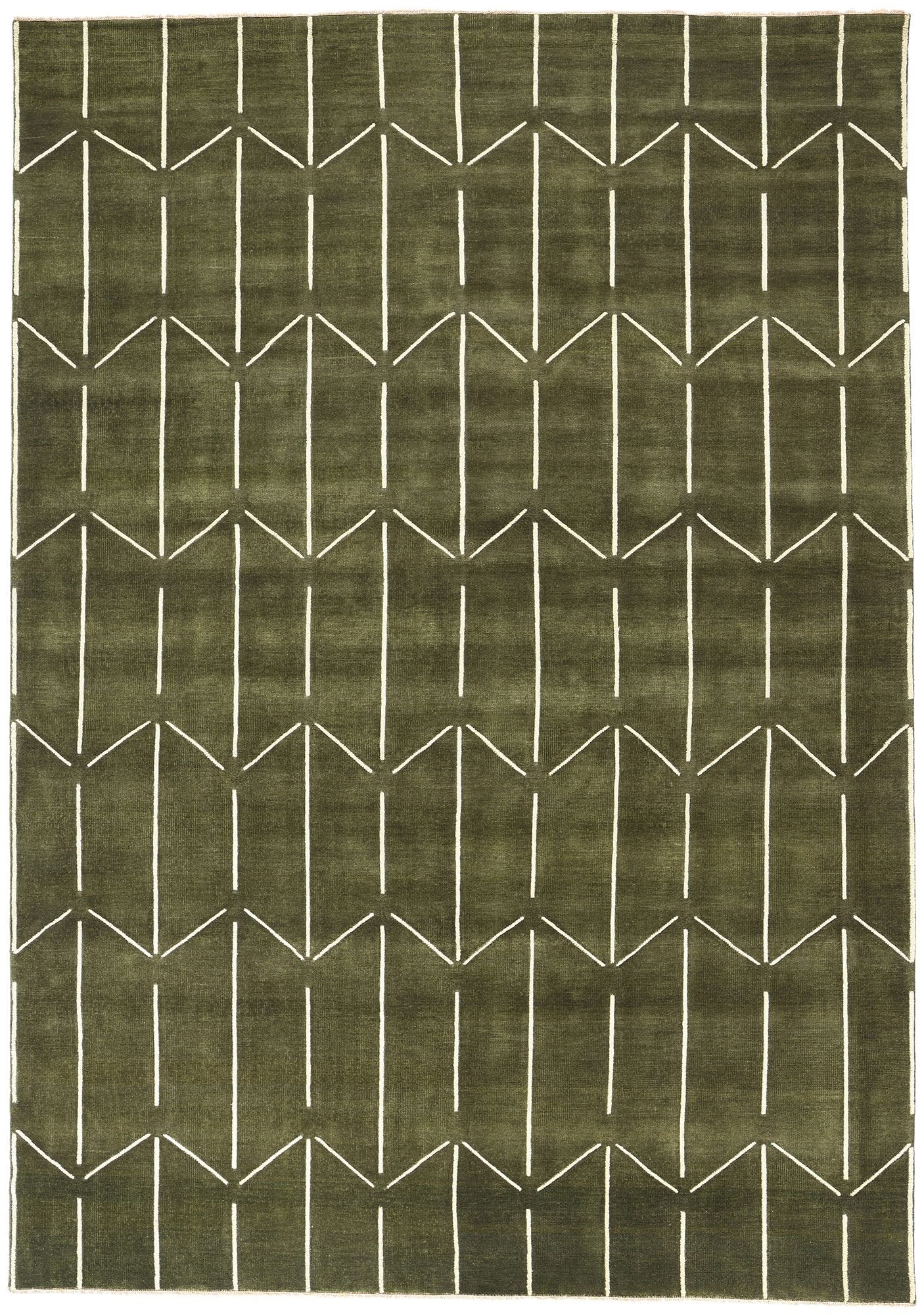 10 x 14 Modern Geometric High-Low Rug 31184