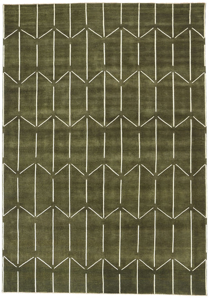 10 x 14 Modern Geometric High-Low Rug 31184