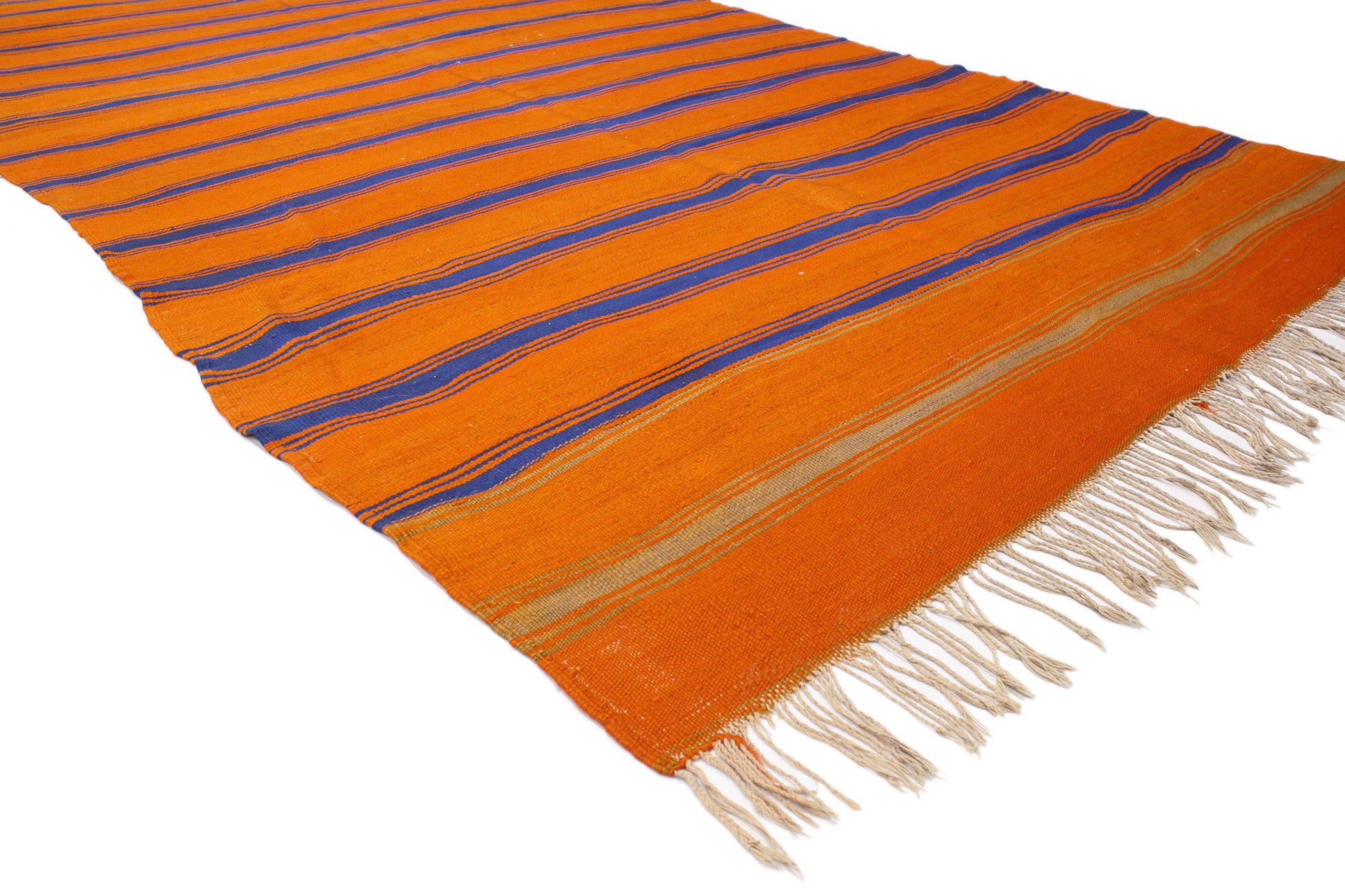 6 x 12 Vintage Moroccan Striped Kilim Rug 20537