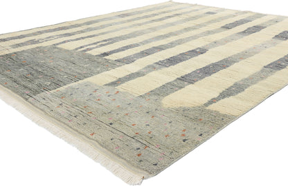 8 x 10 Organic Modern Brutalist Moroccan Rug 31226