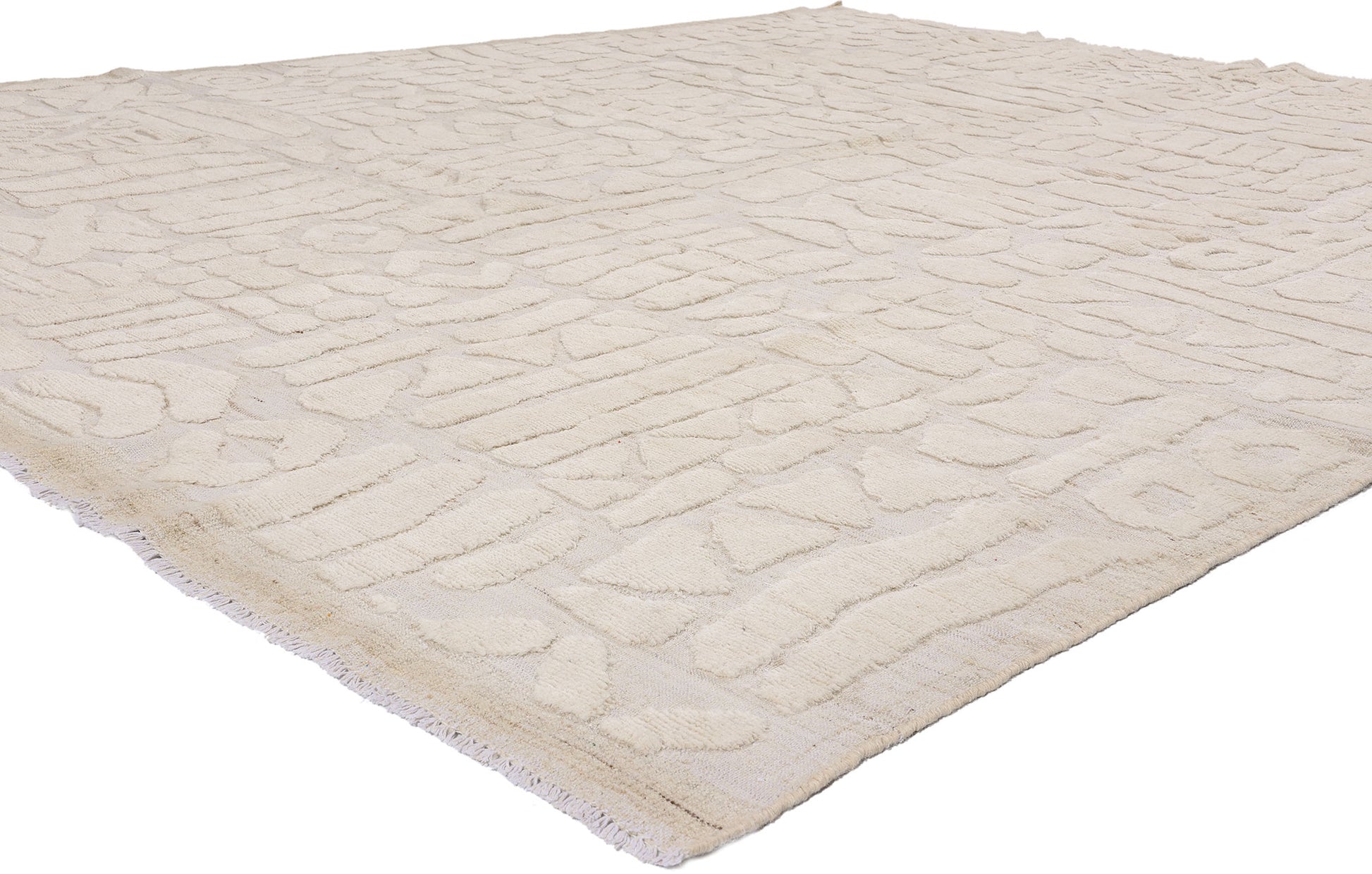 8 x 10 Organic Modern Moroccan High-Low Rug 81063