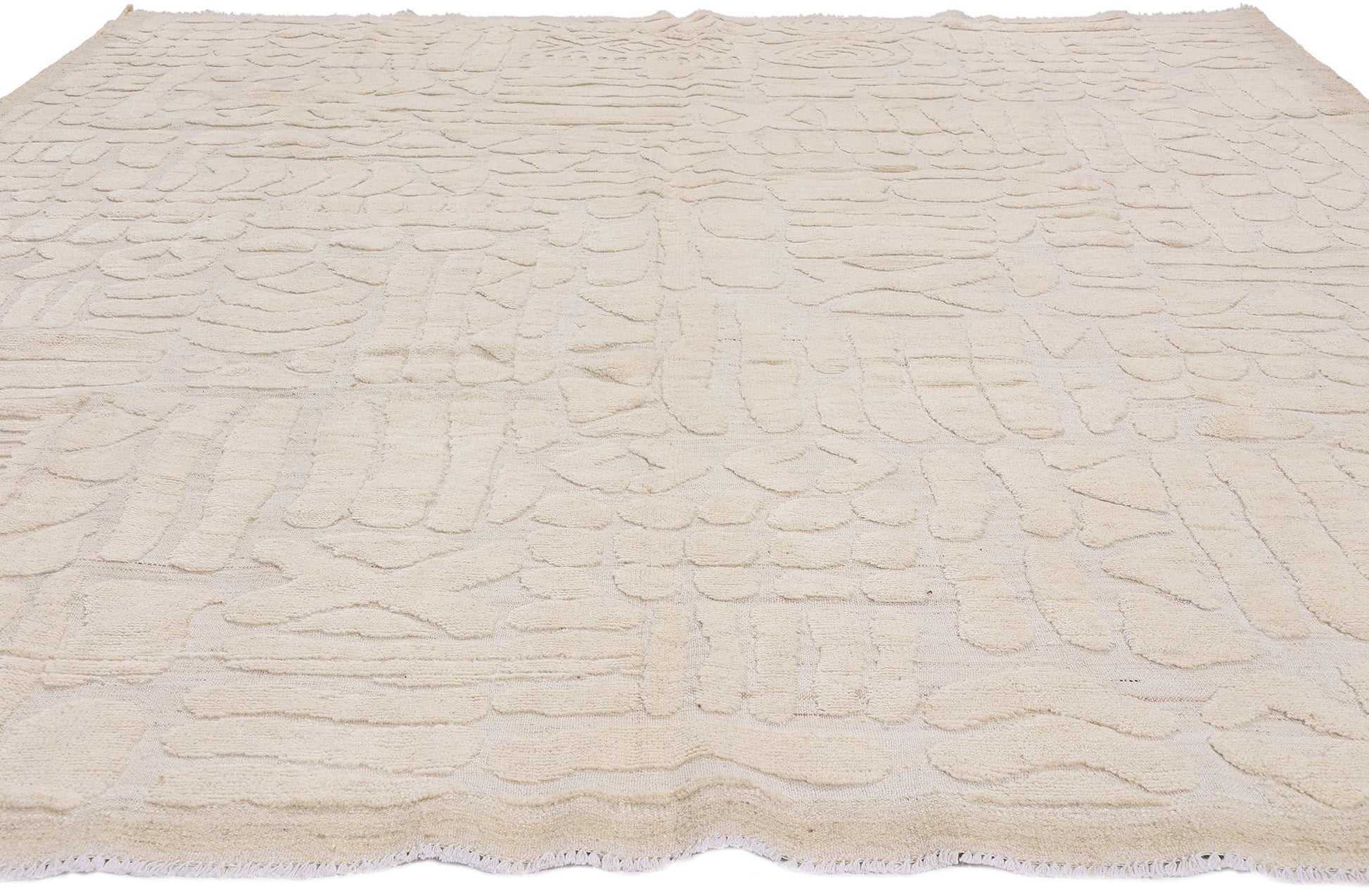 8 x 10 Organic Modern Moroccan High-Low Rug 81063