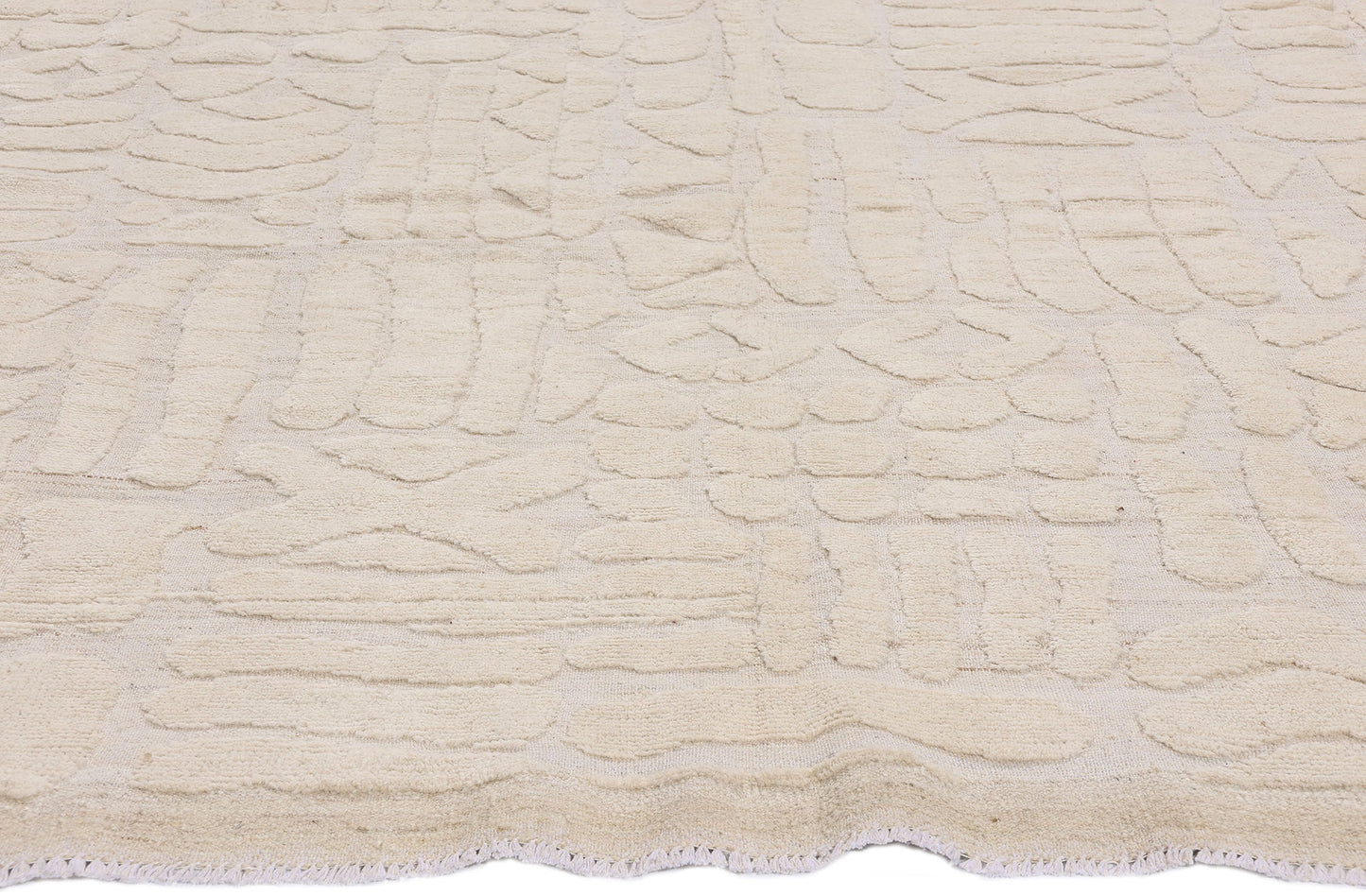 8 x 10 Organic Modern Moroccan High-Low Rug 81063