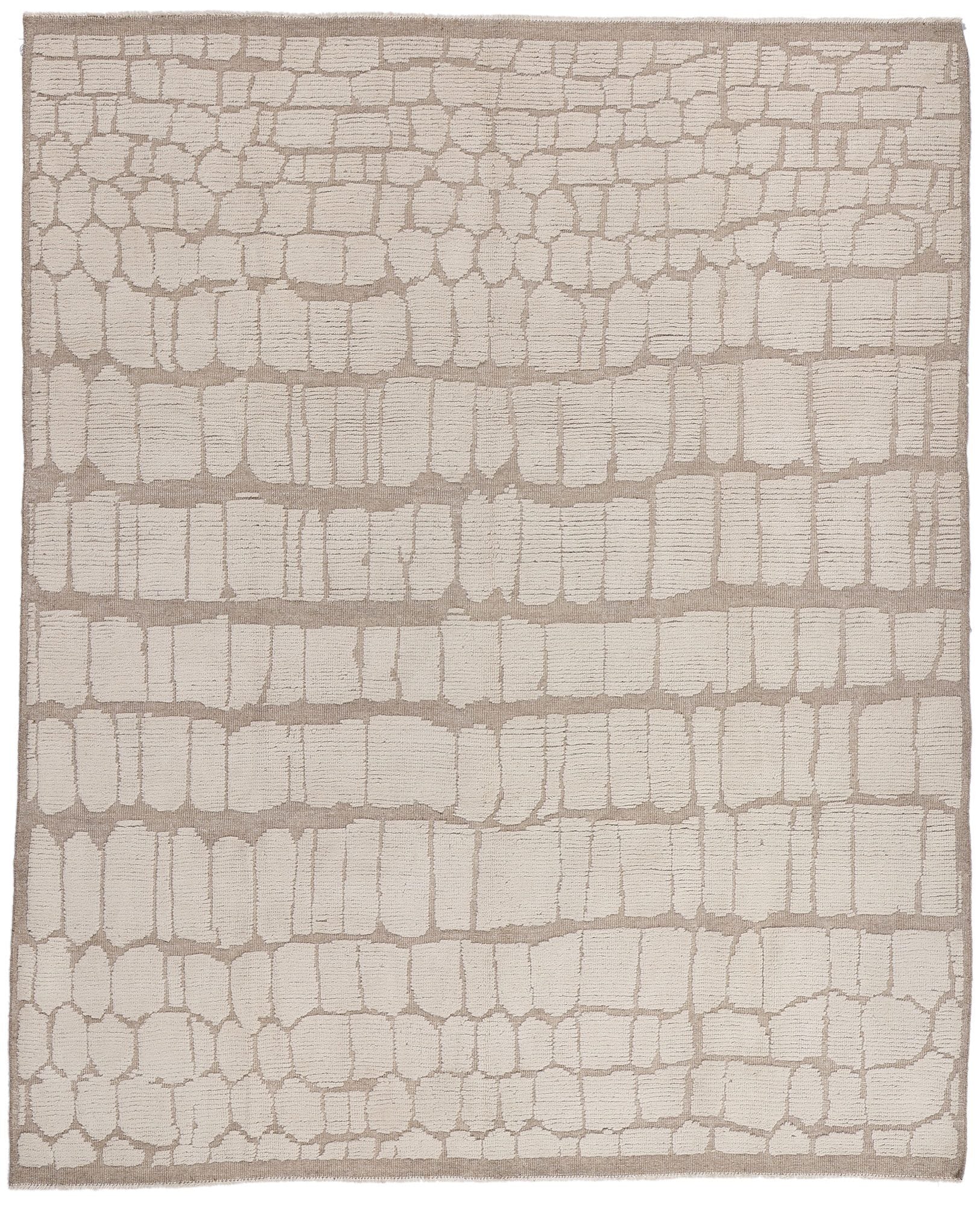 8 x 10 Organic Modern Moroccan High-Low Rug 81084