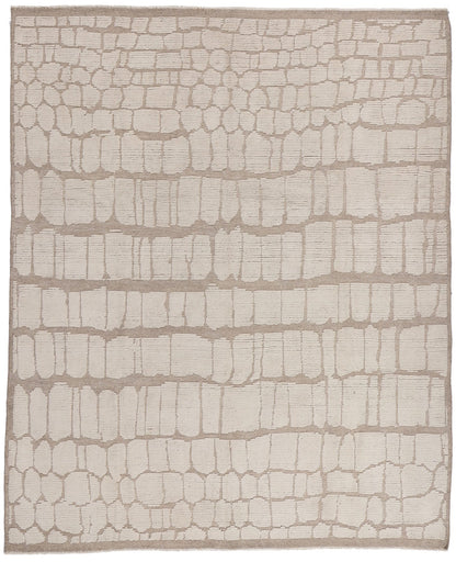 8 x 10 Organic Modern Moroccan High-Low Rug 81084