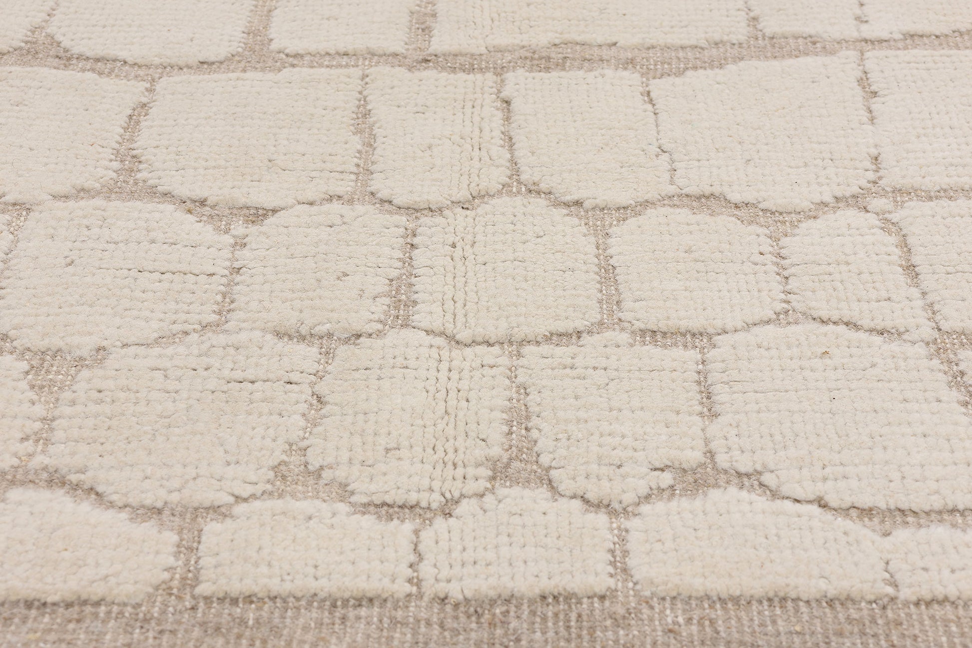 8 x 10 Organic Modern Moroccan High-Low Rug 81084