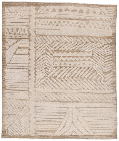8 x 10 Organic Modern Moroccan High-Low Rug 81070
