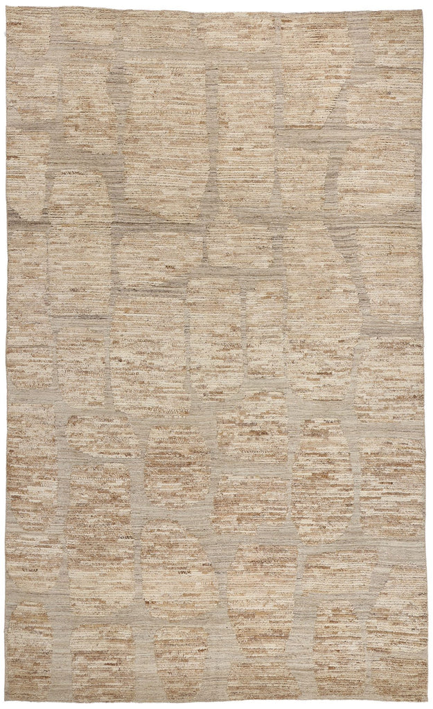 8 x 13 Organic Modern Moroccan High-Low Rug 81054