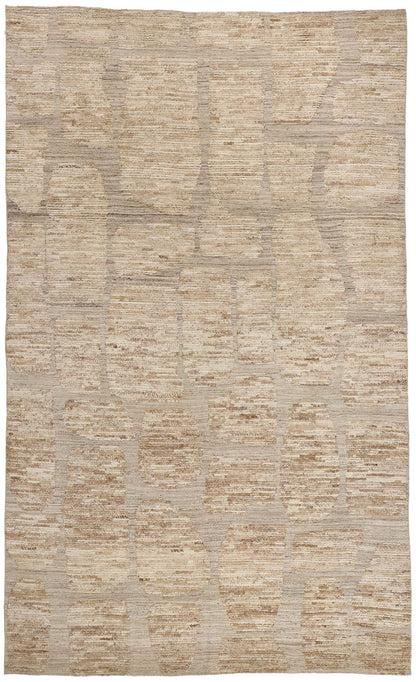 8 x 13 Organic Modern Moroccan High-Low Rug 81054