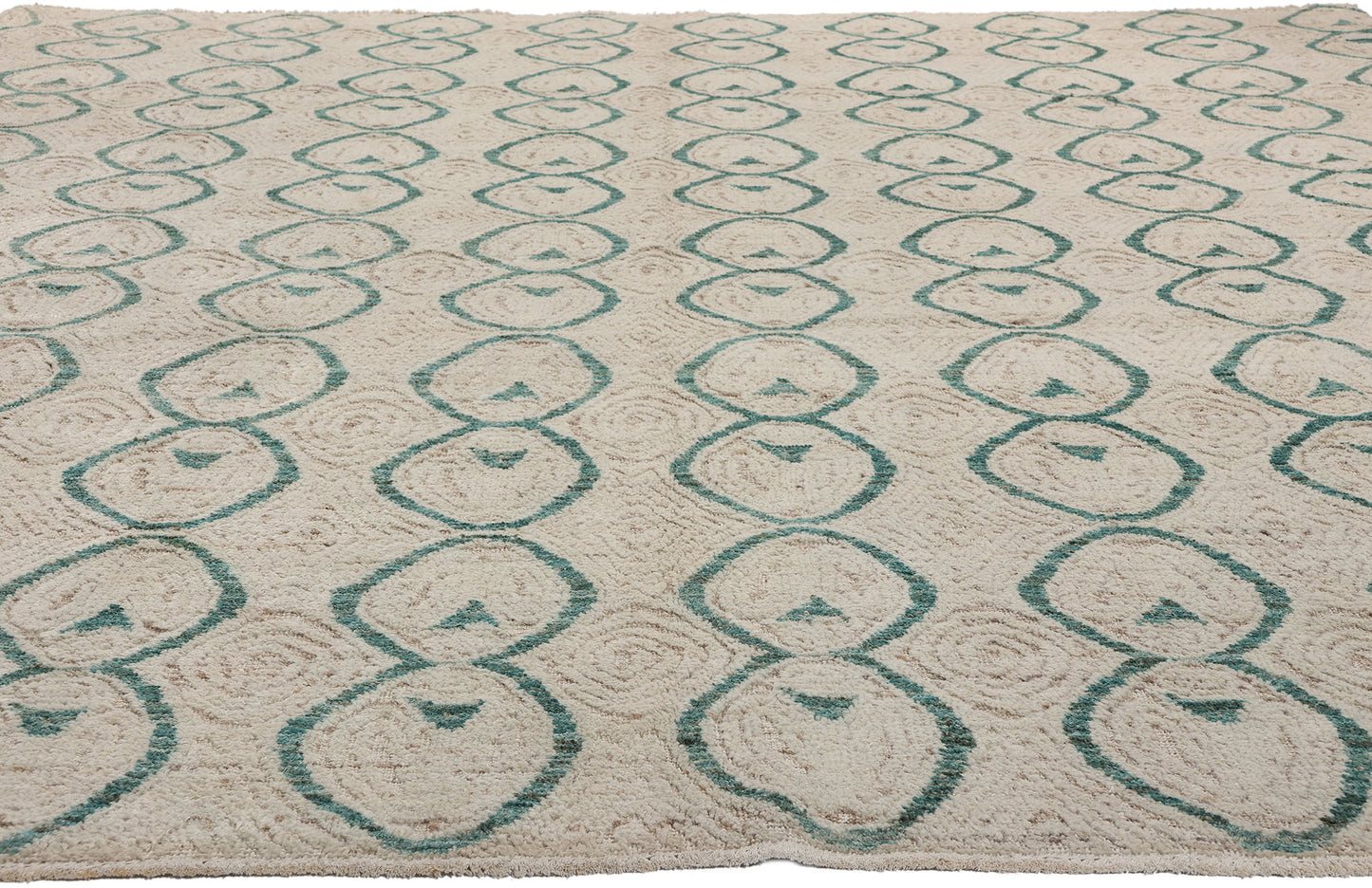 9 x 12 Organic Modern Moroccan High-Low Rug 81076