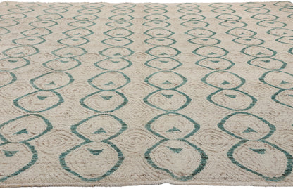 9 x 12 Organic Modern Moroccan High-Low Rug 81076