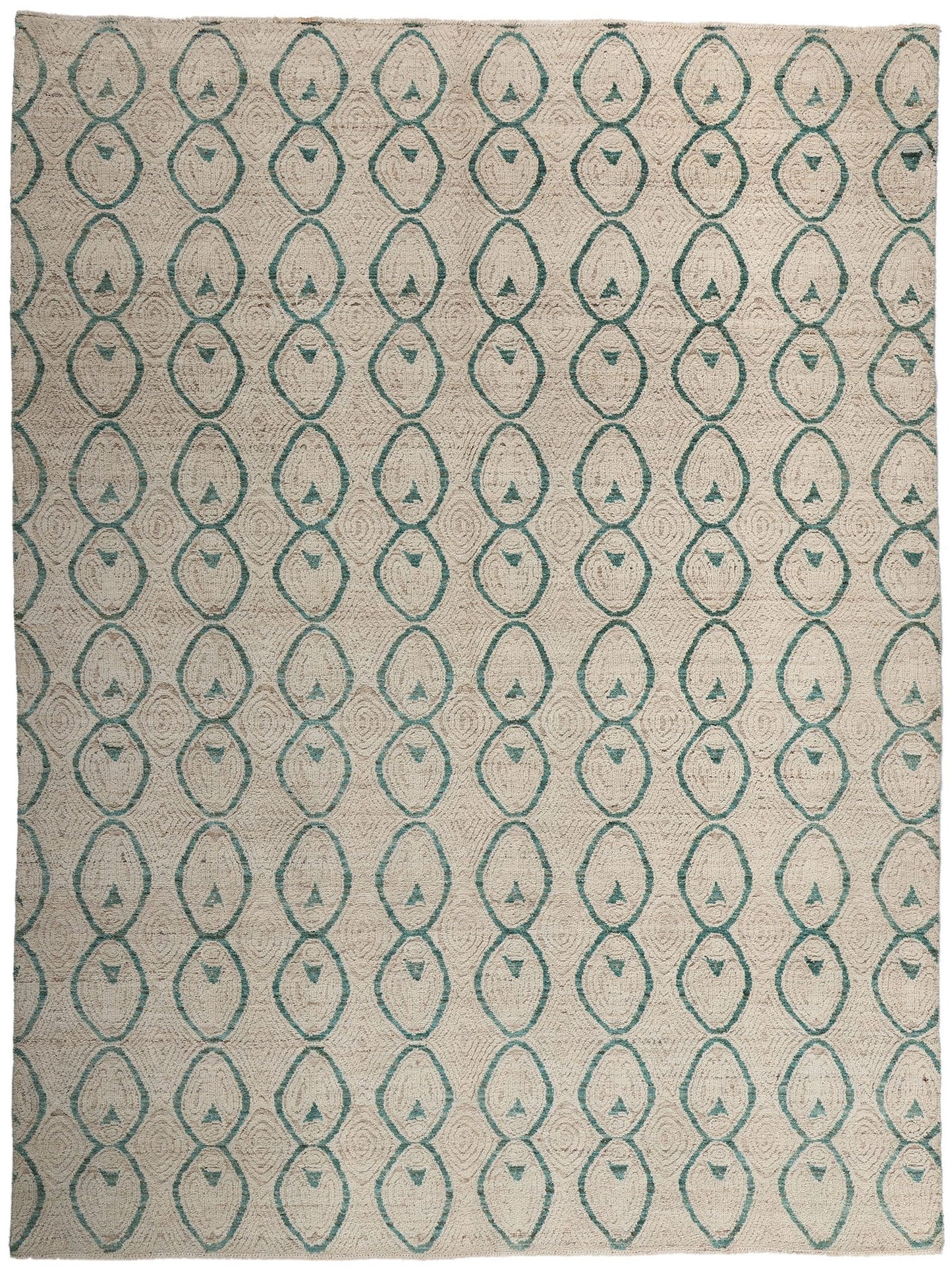 9 x 12 Organic Modern Moroccan High-Low Rug 81076