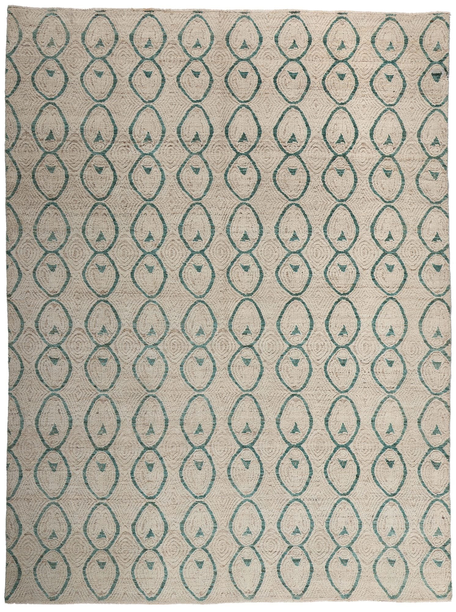 9 x 12 Organic Modern Moroccan High-Low Rug 81076