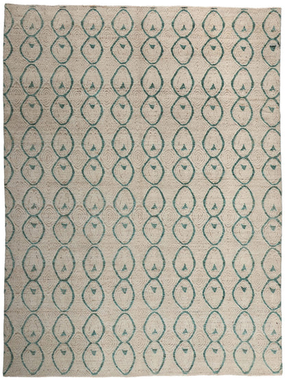 9 x 12 Organic Modern Moroccan High-Low Rug 81076