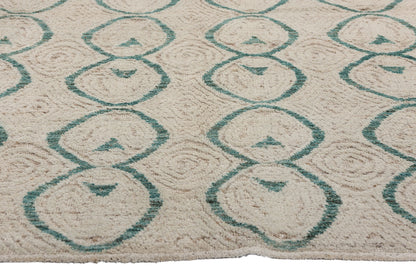 9 x 12 Organic Modern Moroccan High-Low Rug 81076