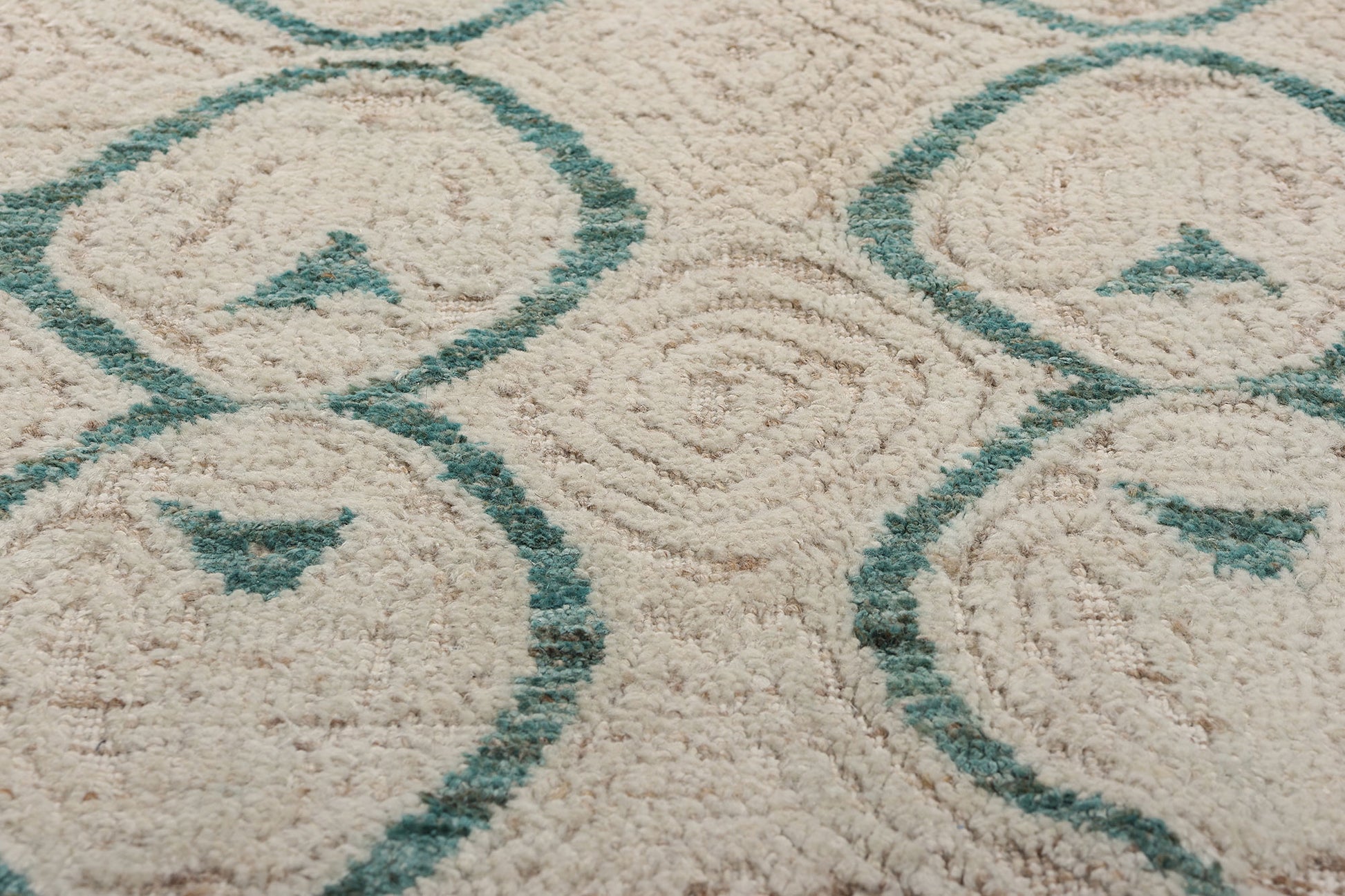 9 x 12 Organic Modern Moroccan High-Low Rug 81076