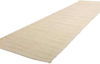 3 x 12 Organic Modern Japandi Kilim Rug 31130���