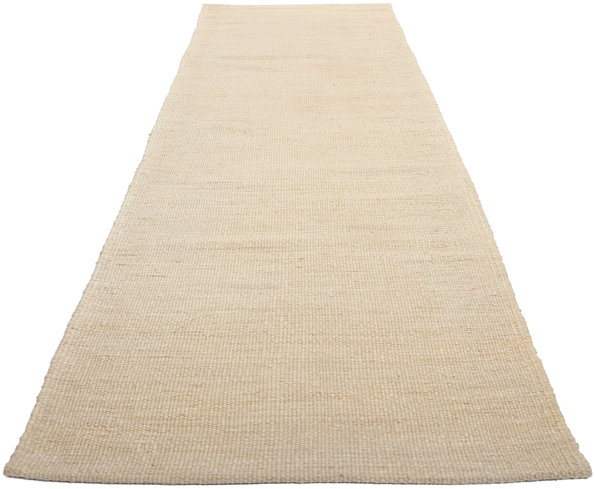 3 x 12 Organic Modern Japandi Kilim Rug 31132