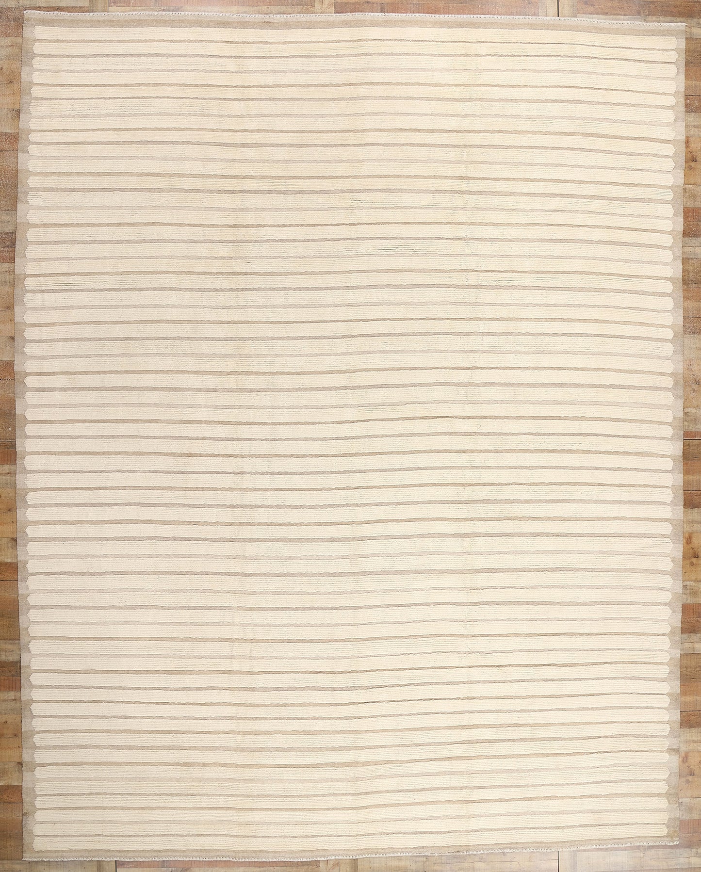 12 x 15 Organic Modern Moroccan High-Low Rug 81089