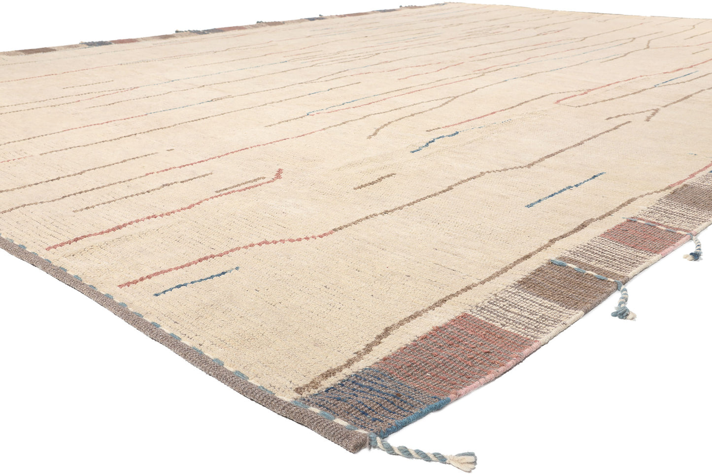 11 x 16 Organic Modern Moroccan Rug 81019