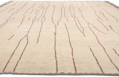 11 x 16 Organic Modern Moroccan Rug 81019