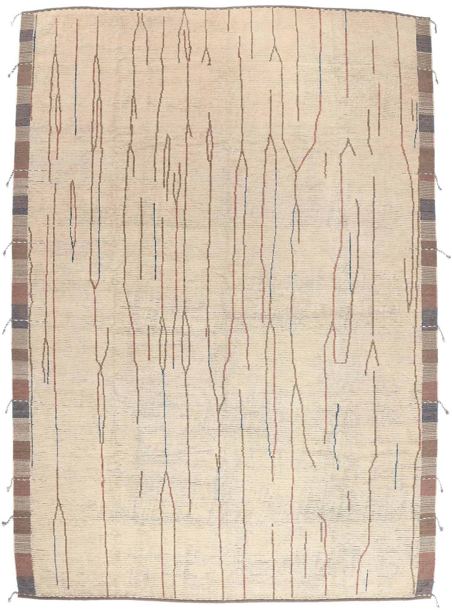 11 x 16 Organic Modern Moroccan Rug 81019
