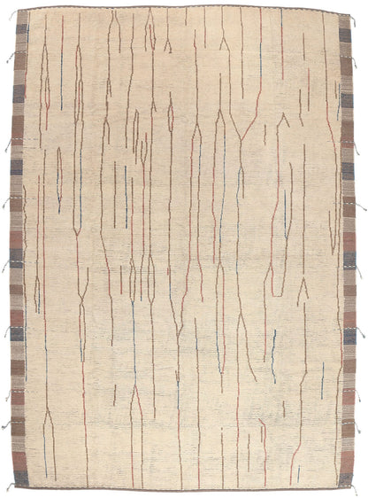 11 x 16 Organic Modern Moroccan Rug 81019