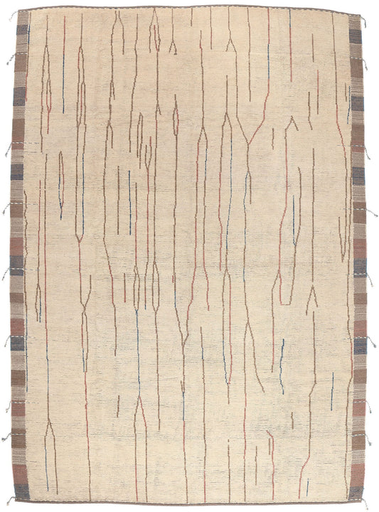 11 x 16 Organic Modern Moroccan Rug 81019