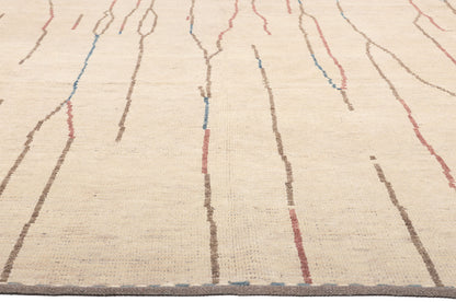 11 x 16 Organic Modern Moroccan Rug 81019