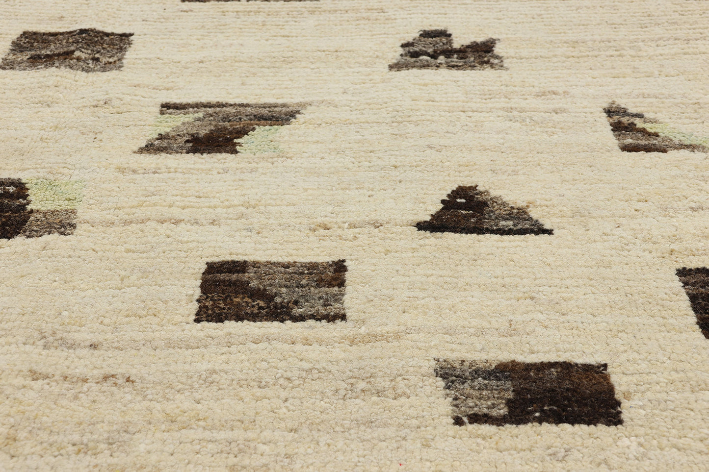 12 x 13 Organic Modern Bauhaus Moroccan Rug 81109
