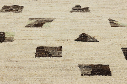 12 x 13 Organic Modern Bauhaus Moroccan Rug 81109