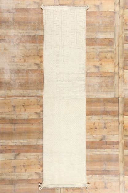 3 x 12 Organic Modern Boho Moroccan Rug 81075