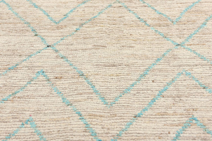 5 x 7 Earth-Tone Moroccan Rug 80783