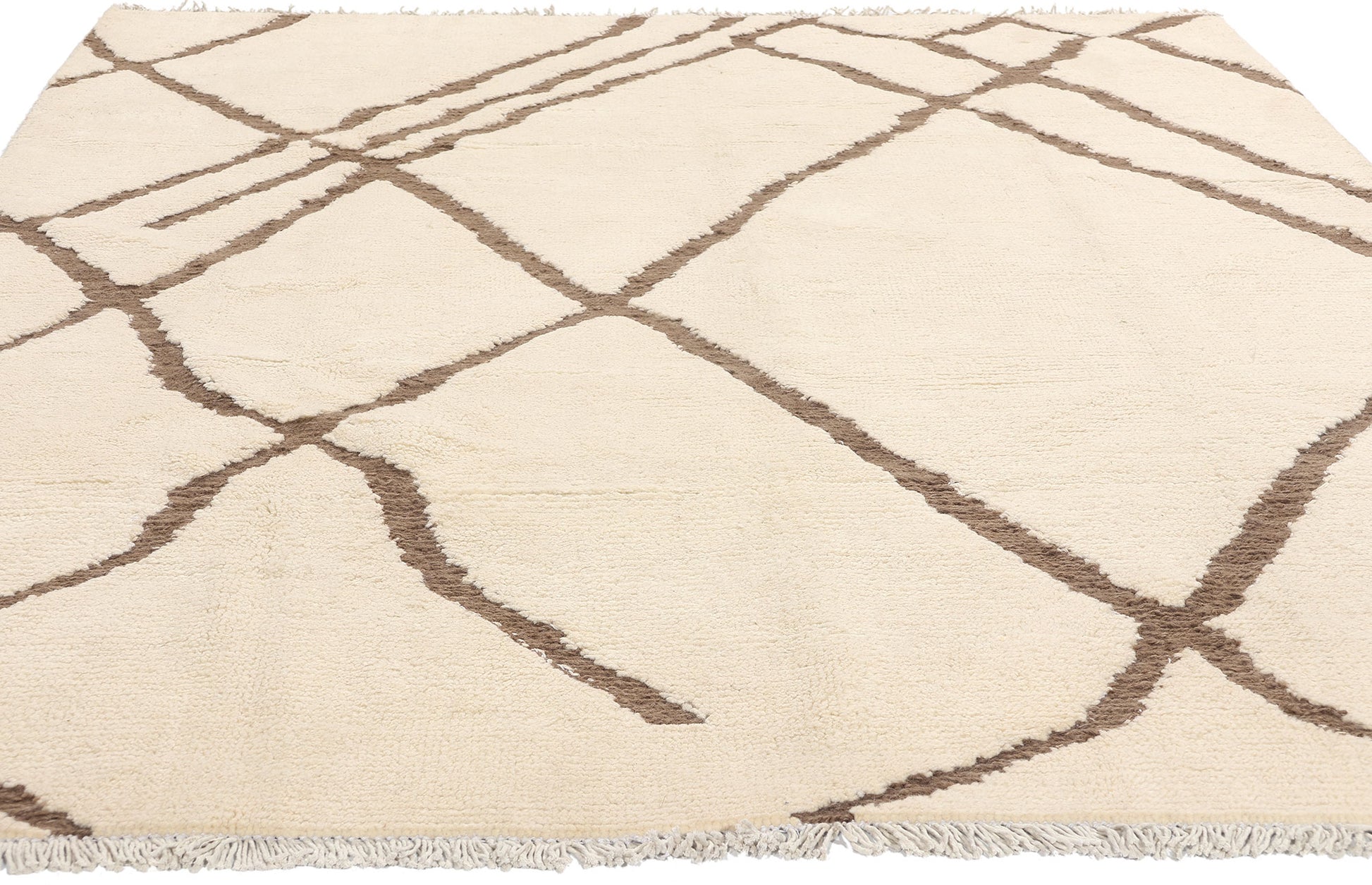 6 x 8 Organic Modern Moroccan Rug 81117