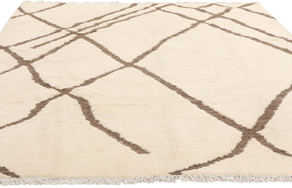 6 x 8 Organic Modern Moroccan Rug 81117