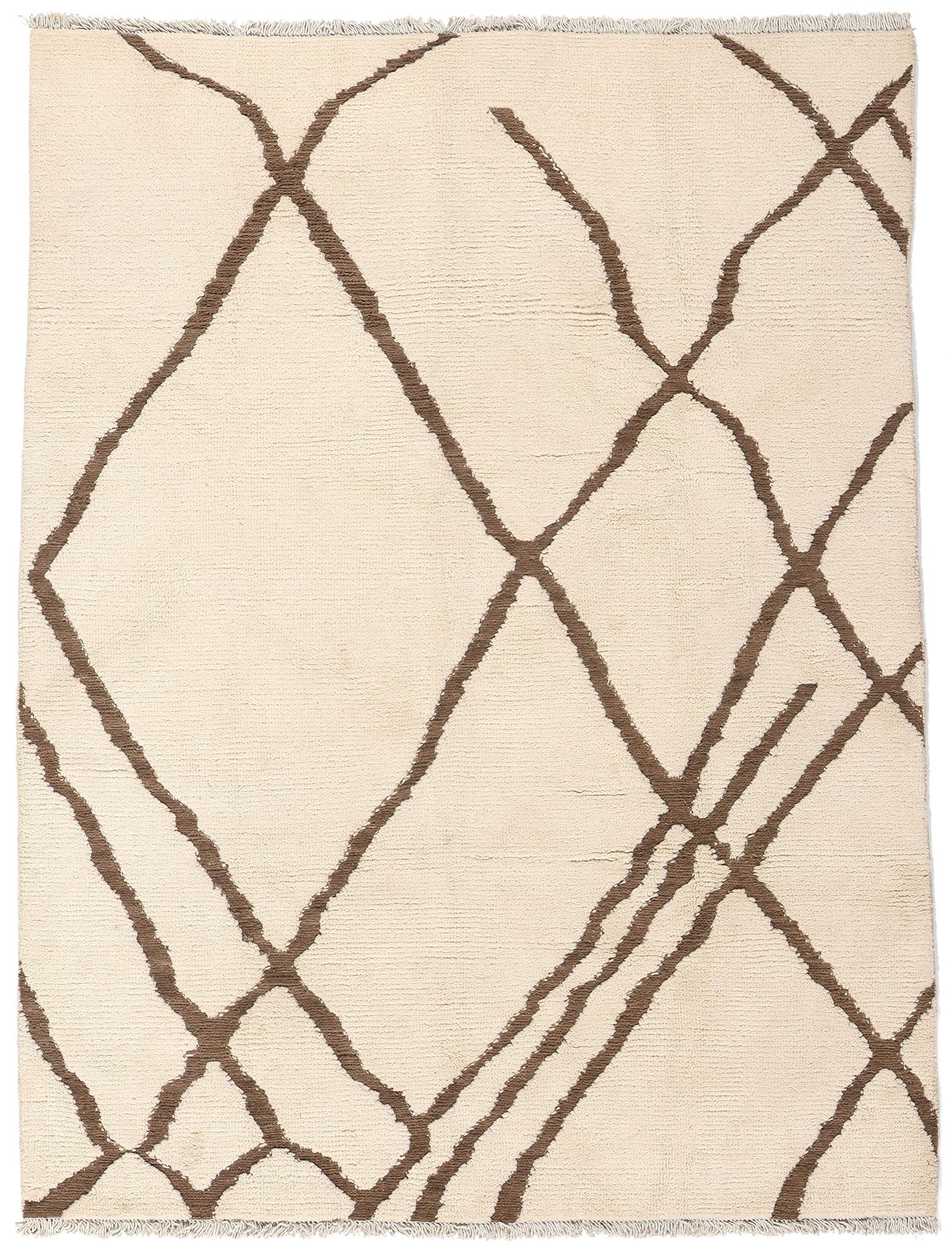 6 x 8 Organic Modern Moroccan Rug 81117
